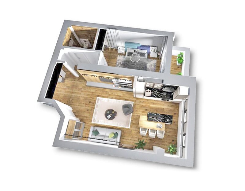 Pipera, Ivory Residence, rond OMV, 2 camere, parcare, TVA 0